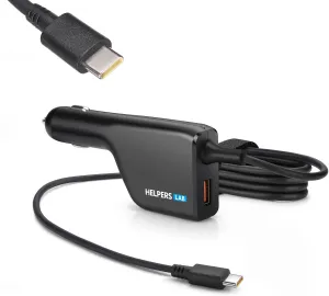 118W USB-C Car Charger with 100W PD3.0 and 18W QC3.0 Ports Compatible with 29W 30W 45W 61W 65W 87W 96W 100W MacBook Dell HP Lenovo Samsung Galaxy PPS Huawei FCP SCP Apple iPhone iPad