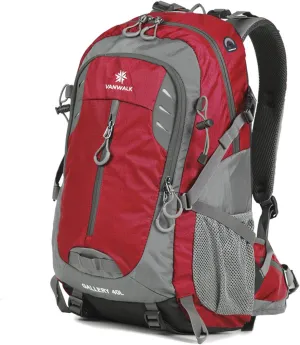 40L Hiking Backpack Water-Resistant Lightweight Packable Durable Travel Daypack for Unisex