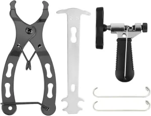 4PCS Mini Bike Chain Quick Link Tool with Hook Up Road Cycling Chain Clamp Multi Link Plier Magic Buckle Bicycle Tool Kit (Color : 1 inch x 8 TPI 50MM)