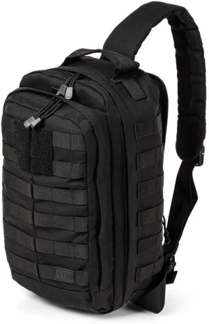 5.11 Tactical Unisex RUSH MOAB 8 Sling Pack, 13 Liter Capacity, Style 56810, Black, One Size
