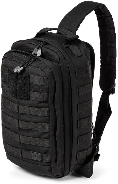 5.11 Tactical Unisex RUSH MOAB 8 Sling Pack, 13 Liter Capacity, Style 56810, Black, One Size