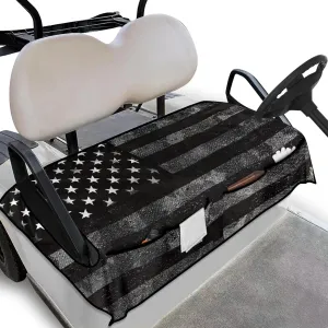 AFPANQZ Golf Cart Seat Cover with Pockets Universal Lightweight Microfiber Golf Cart Seat Blanket Washable Golf Cushion