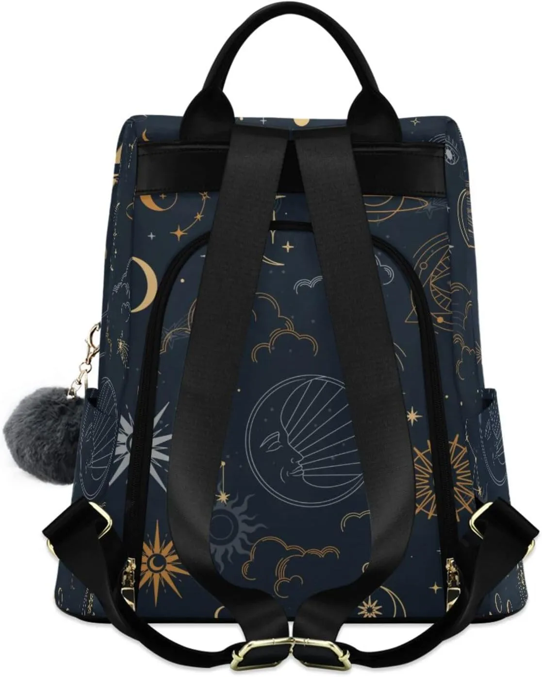 Anti-theft Backpack Purse BackPacks Handbags for Women Travel Rucksack Lightweight Shoulder Bags Starry Sky