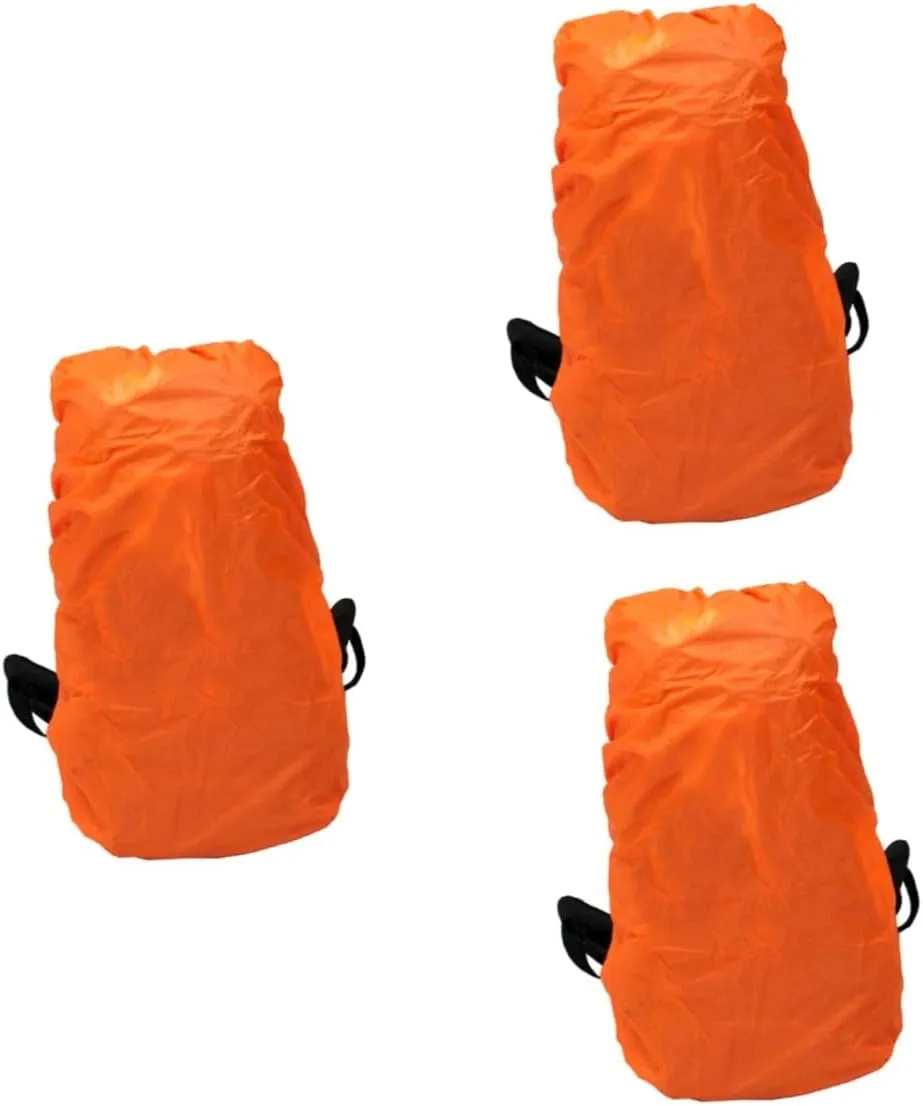 ARTIBETTER 3pcs Rainproof Bag Cover for 50-80l Backpack Outdoor Living Golf Bag Covers Waterproof Rain Shield