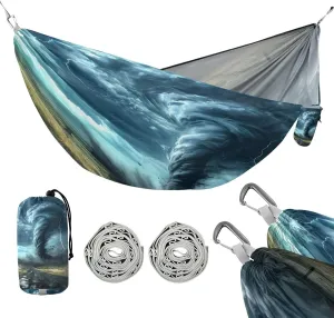 ATTX Tornado Camping Hammock - Lightweight & Portable Hammocks, Heavy Duty 330lbs Capacity for Indoor, Hiking, Backpacking, Travel, Backyard, Beach#172