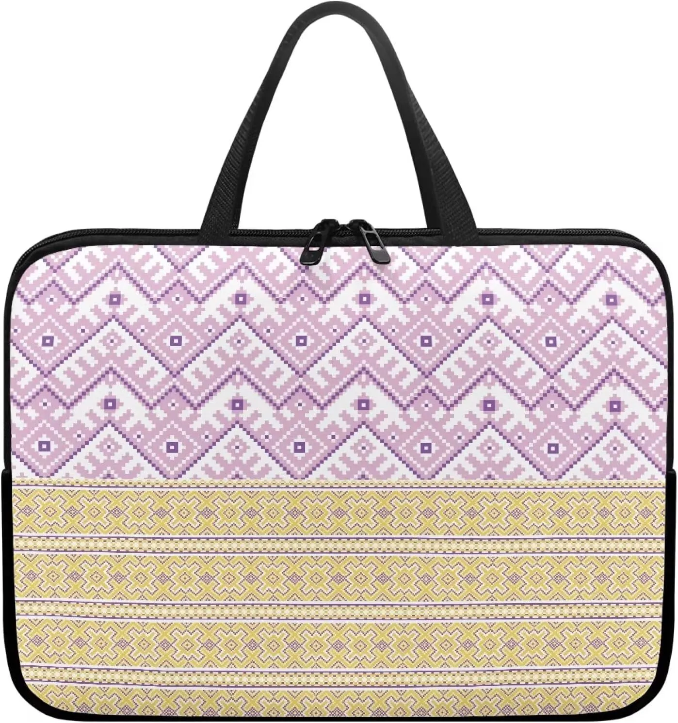 Aztec Print Laptop Bag for Women Men Laptop Messenger Bag with Handle Mens Laptop Tote Bag,Large Teacher Work Bag Laptop Sleeve 14" 15.6" 17" Womens Messenger Bag Briefcase Laptop Messenger Bag