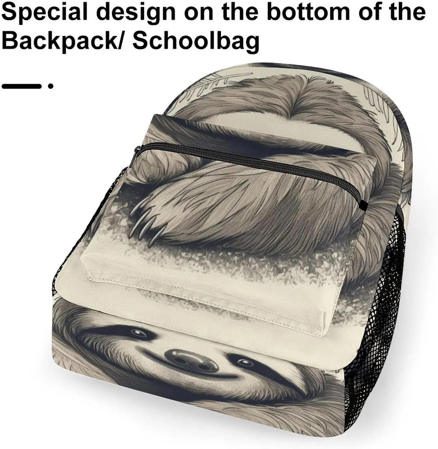 Backpacks Sloth My Spirit Animal Travel Bag Laptop Backpack Casual Daypack for Weekender Business Hiking