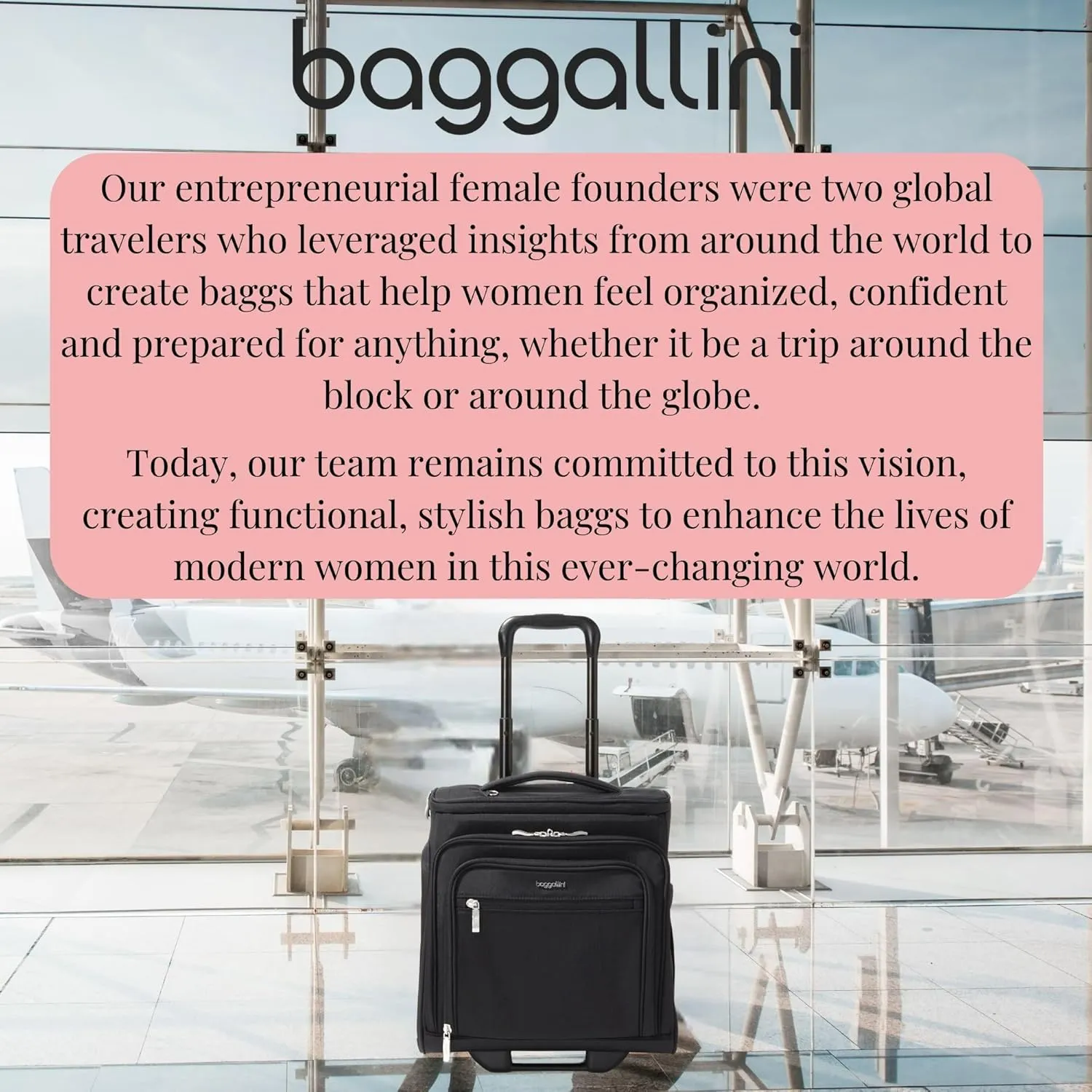 Baggallini Expandable Underseat Carry-On
