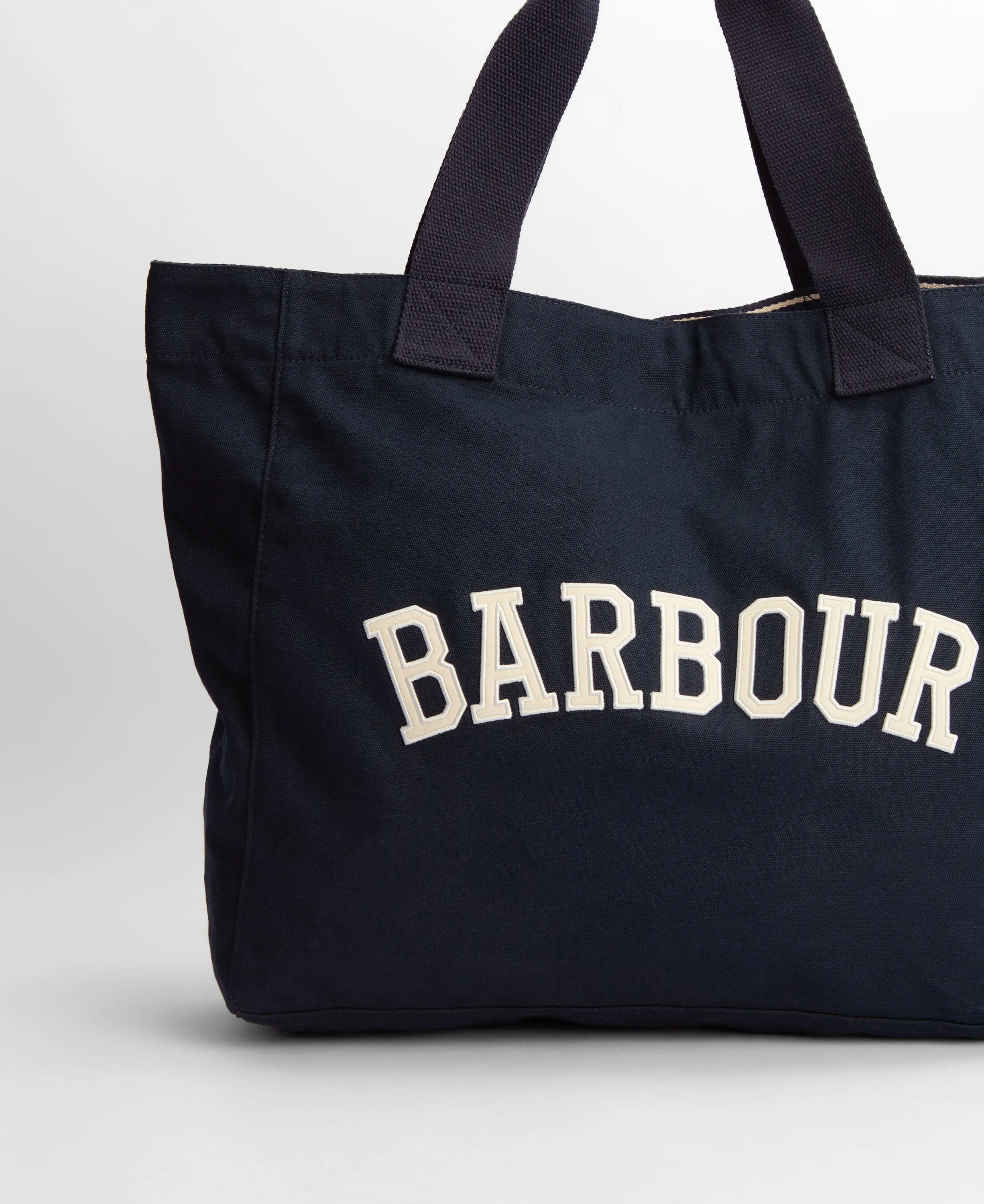 BARBOUR Logo Holiday Tote Bag