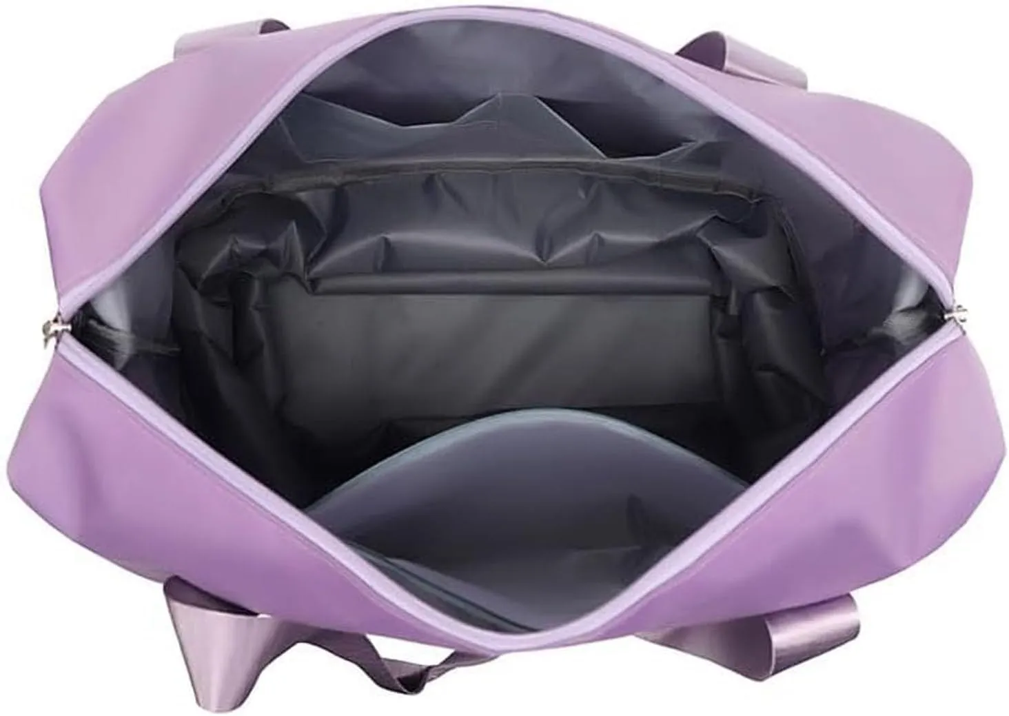 Beente/Pepepo/Kulken Travel Bag with Wheels, 2025 New Large Capacity Travel Bag with Wheels - Universal Wheel Removable, Wide-Open Travel (Dark Purple)