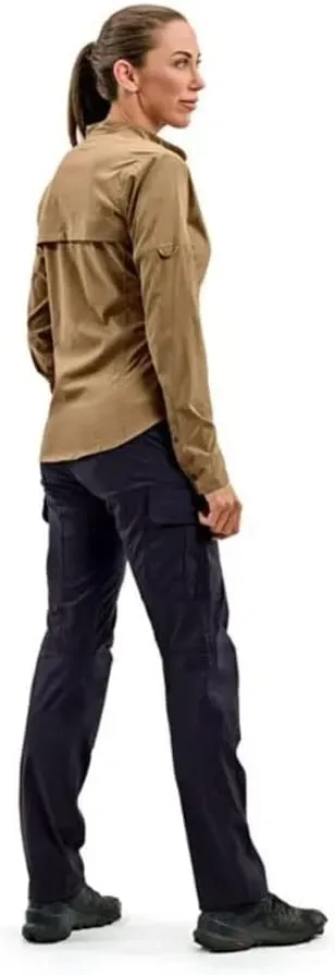 Beretta Women's EVAD Flex UPF 50 Breathable Wrinkle-Resistant Active Shooting Outdoor Casual Long-Sleeve Button-Down Shirt