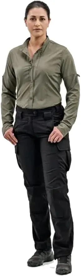 Beretta Women's EVAD Flex UPF 50 Breathable Wrinkle-Resistant Active Shooting Outdoor Casual Long-Sleeve Button-Down Shirt