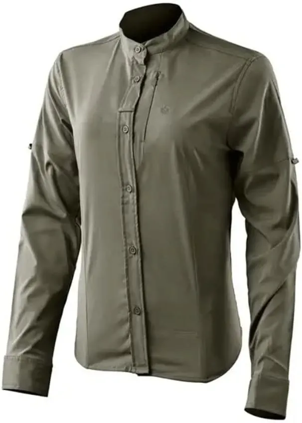 Beretta Women's EVAD Flex UPF 50 Breathable Wrinkle-Resistant Active Shooting Outdoor Casual Long-Sleeve Button-Down Shirt