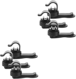 BESPORTBLE 6 Pcs Auto Lock Clip Magnetic Buckle Hose Clamp Outdoor Backpack Portable Backpack Black Back Pack Adjustable Water Tube Clips Convenient Water Tube Clips Outdoor Accessory Abs