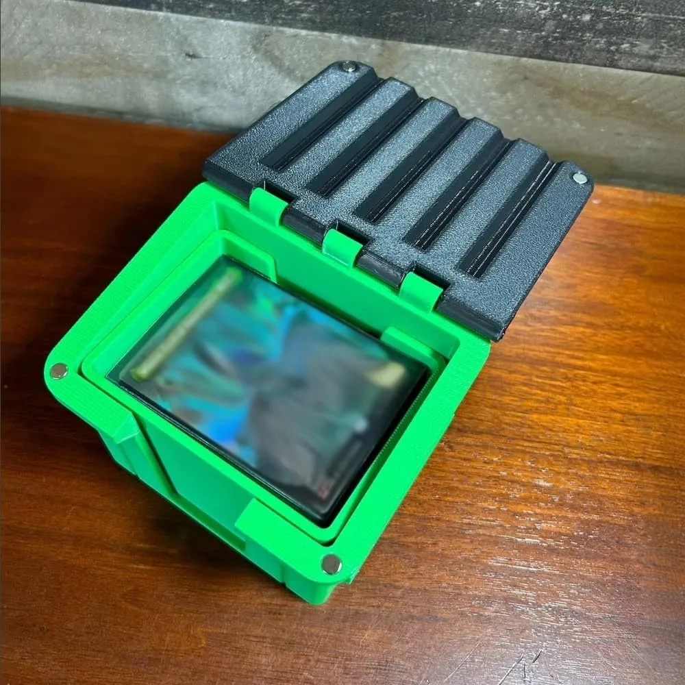 Card Deck Case for Trading Cards, Dumpster Trash Can Deck Box, Commander Deck Box, Trading Card Storage Box, For TCG/CCG/PTCG/EDH/Magic/Sport Cards