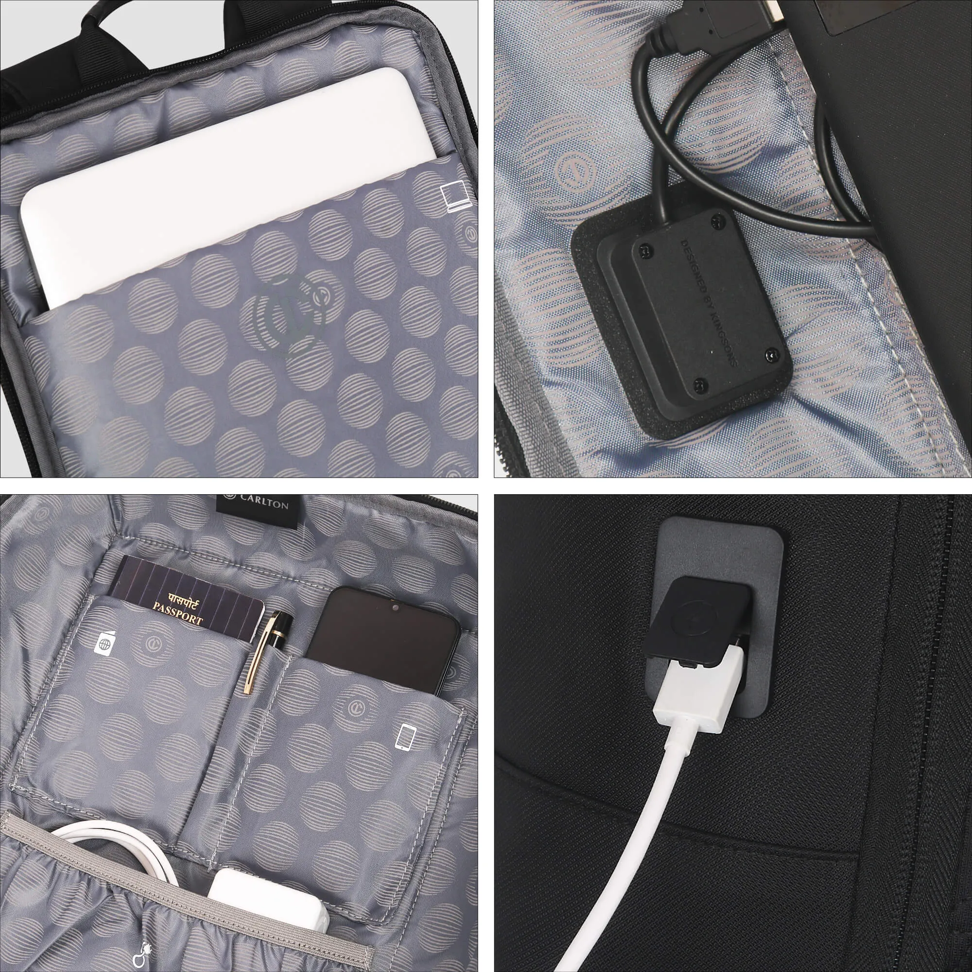 Carlton Bradford Laptop backpack