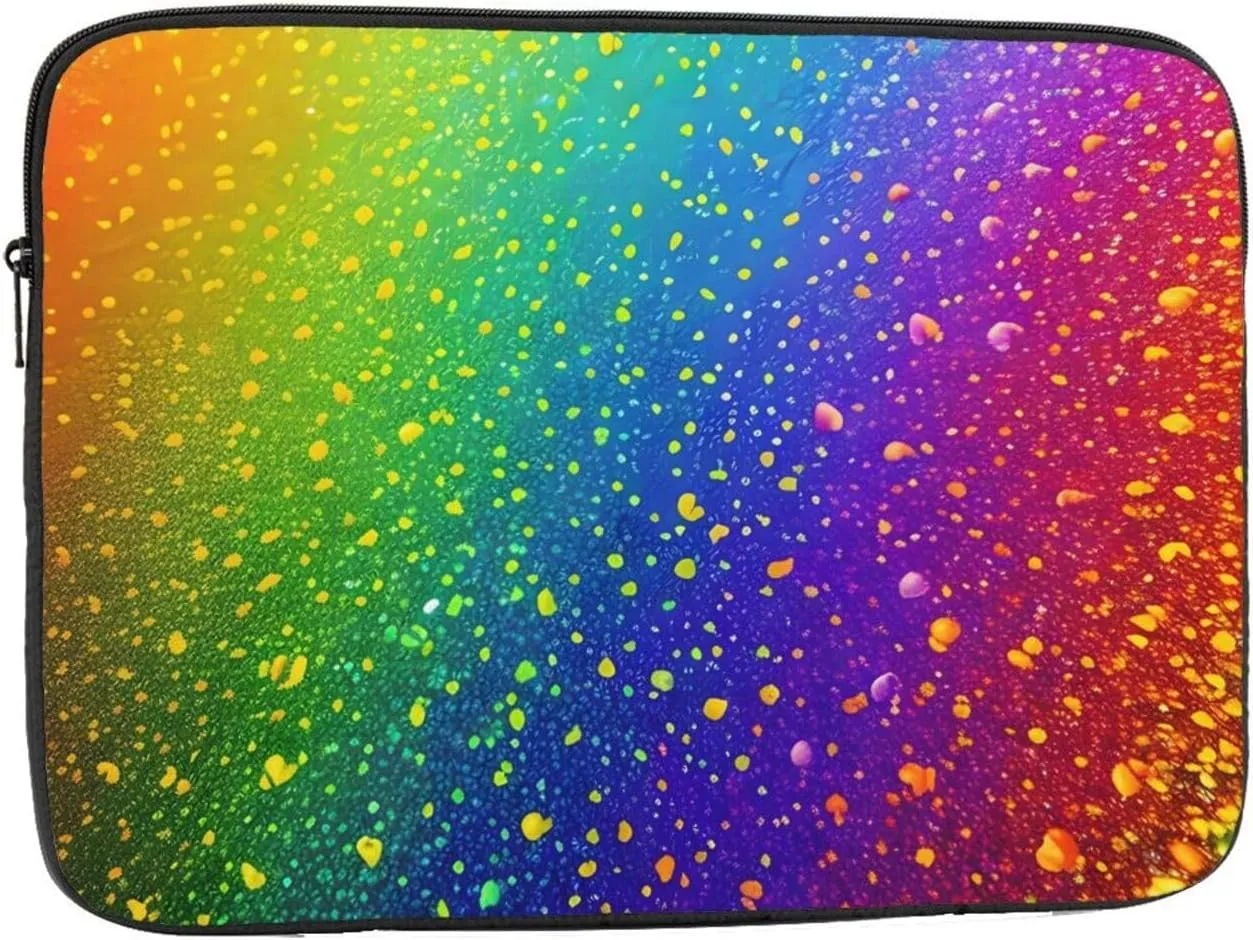 Color Explosion Prints Shockproof Portable Laptop Sleeve Bag 17 inch - Protective Case for Men and Women's Business Travel, Office Daily Use