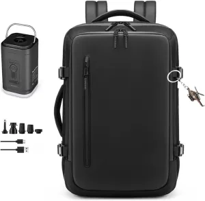 Compression Backpack with Vacuum Pump,Business Backpacks with Vacuum Seal,Large Capacity Expandable Airback for Travel
