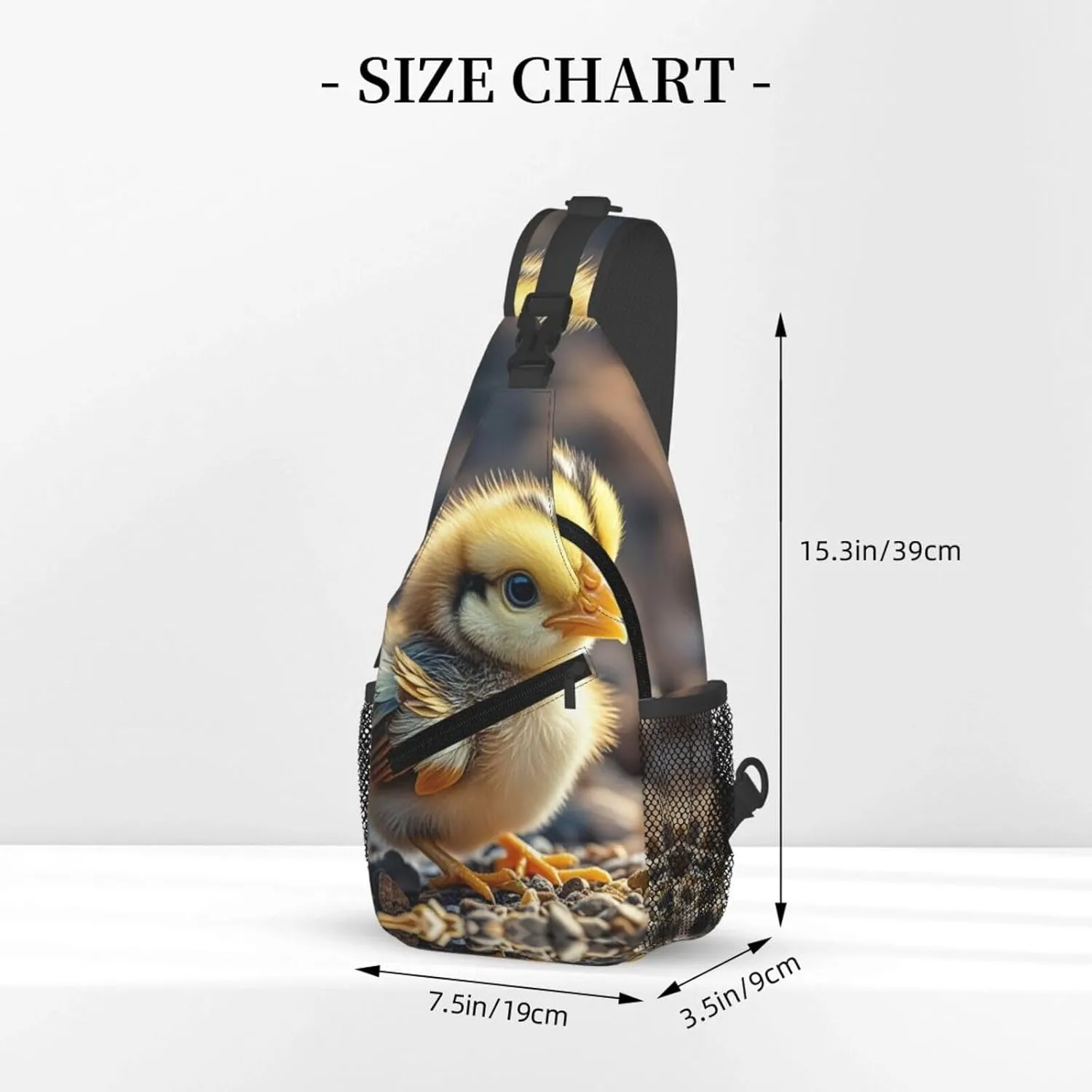 Cross Chest Bag Sling Backpack Cute Sea Animal Manatee Sling Bag Crossbody Shoulder Bag Travel Hiking Daypack