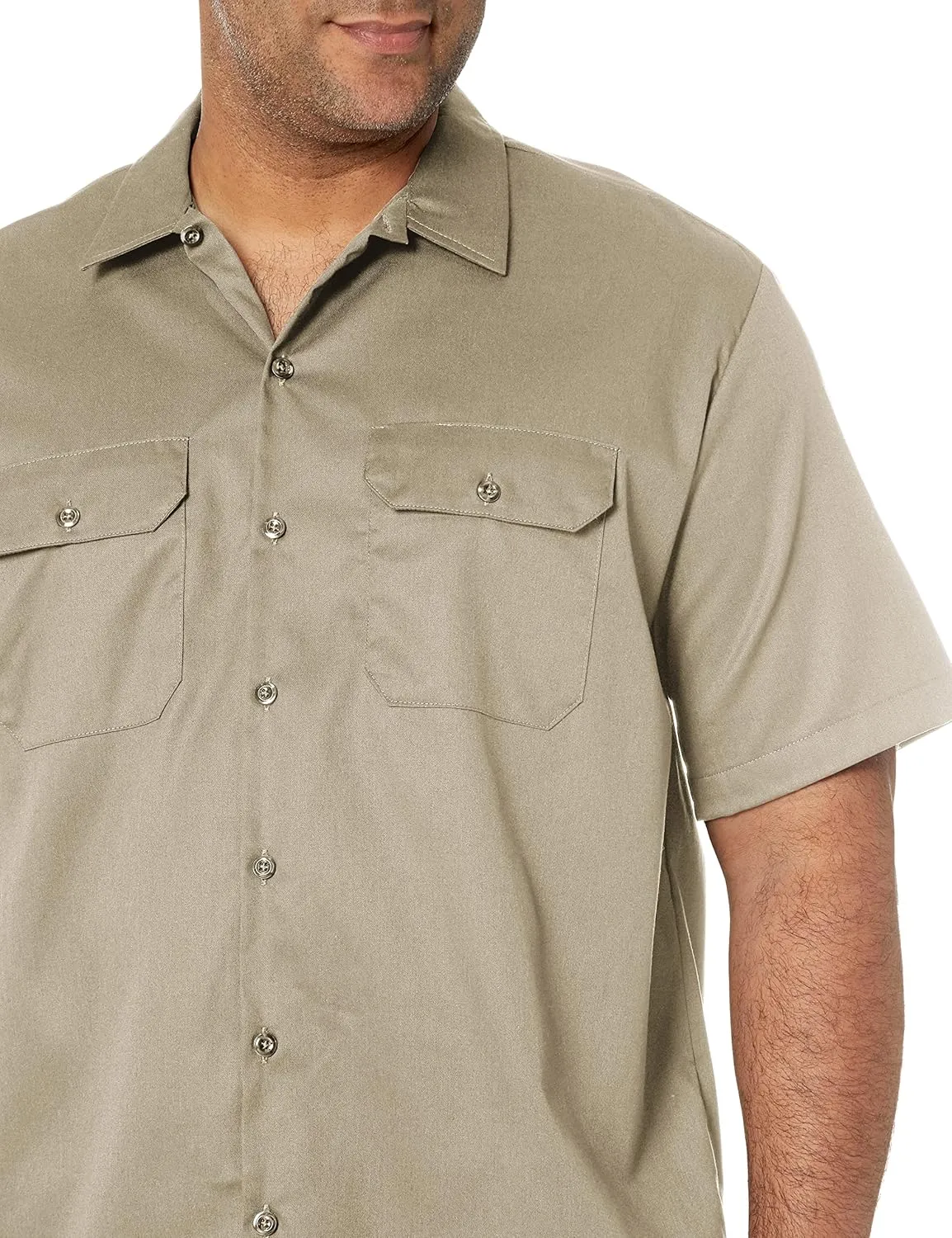 Dickies Men's Short-Sleeve Flex Twill Work Shirt