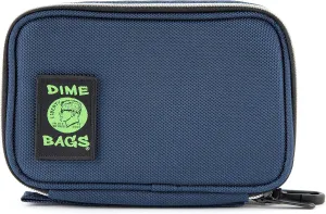 DIME BAGS - Pod Padded Travel Case with Keychain Clip - Protective Water-Resistant Pouch with Padded Interior (7 Inch, Cobalt)