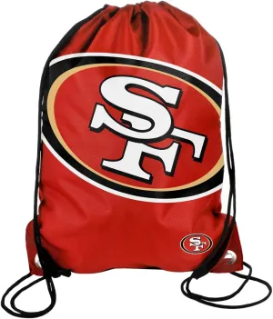 FOCO NFL San Francisco 49ers Drawstring Backpack