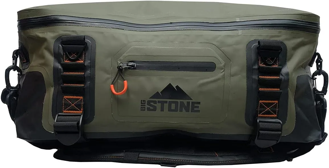 Fully waterproof, airtight, submersible, heavy duty, rugged, SCUBA zipper luggage dry bag - carry as duffel, backpack or shoulder - Small (40 Liter) Carry on bag