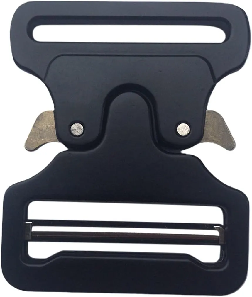 Heavy Duty Buckle 2-inch - Tactical Belt Buckle Quick Release Buckle for Replacement Hunting Belt, Firefighting Belt