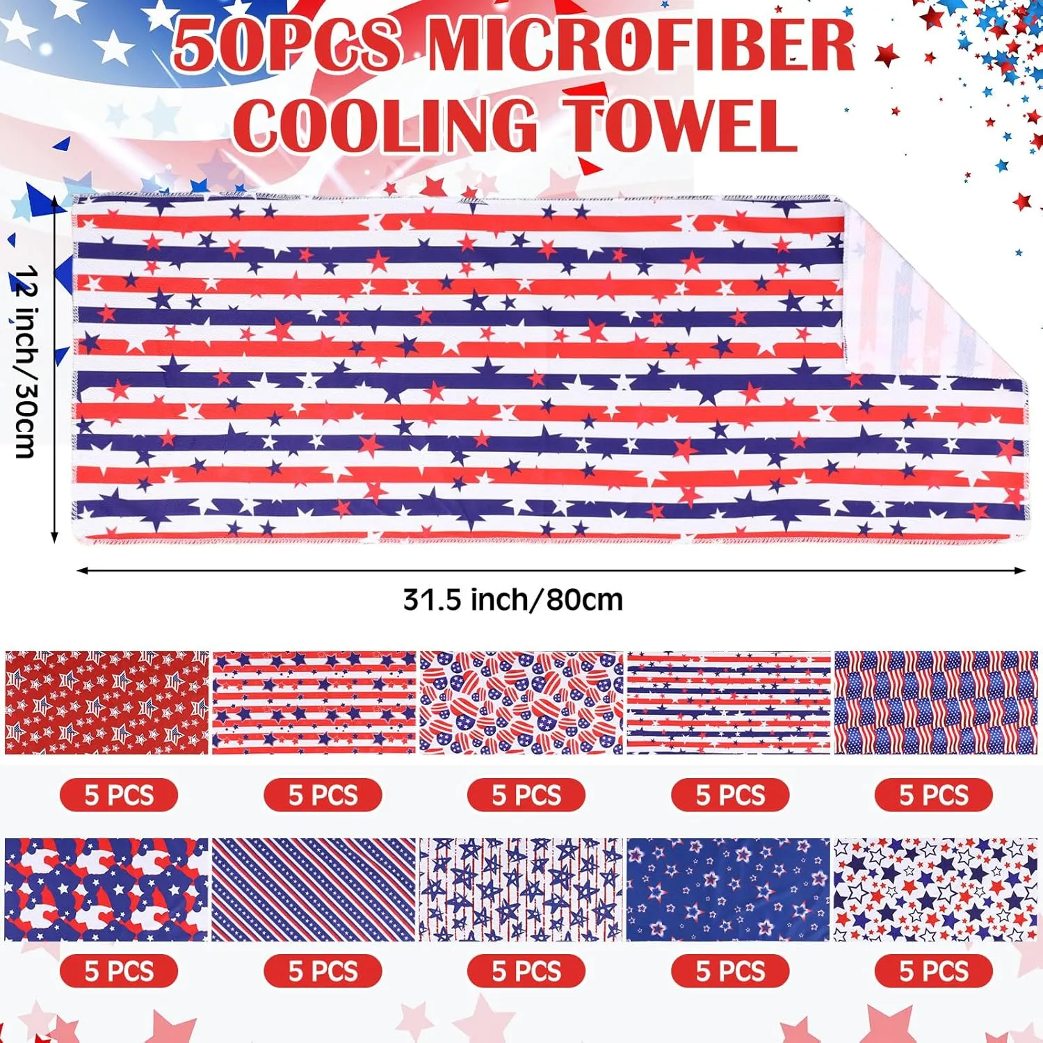 Hosuly Cooling Towel Bulk Ice Towel Chilly Breathable Polyester Soft Sport for Neck Yoga Athletes Gym Workout Camping Fitness Running 32 x 12 Inch