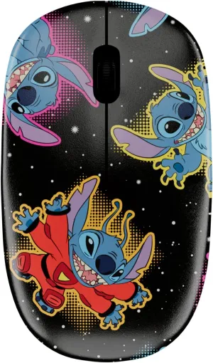 iJoy Disney Lilo and Stitch Wireless Mouse, Bluetooth Ergonomic Mouse Computer Accessories for Laptop Computer or Mini PC and Stitch Gifts for Women, Men, and All Fans of Stitch Stuff