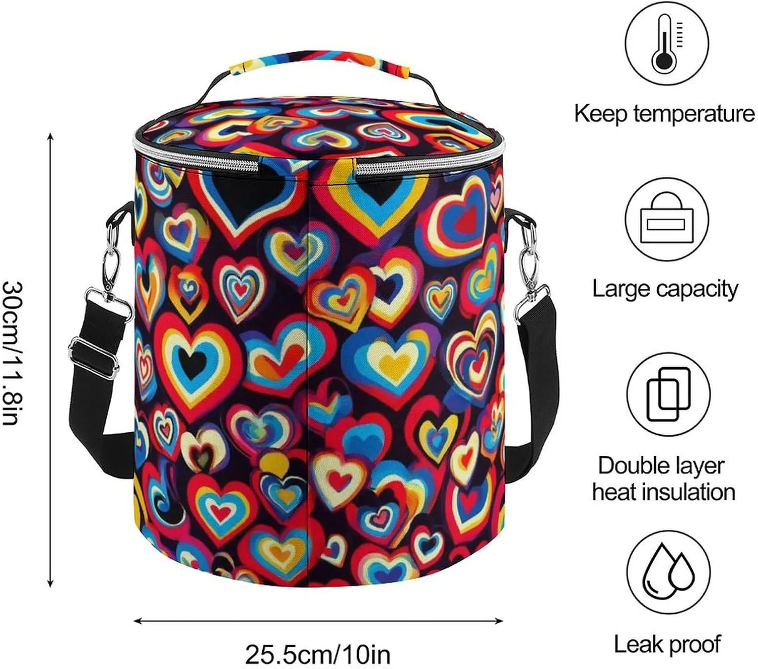 Insulated Leak-Proof Cooler Backpack for Women and Men Camping, Travel, Picnic