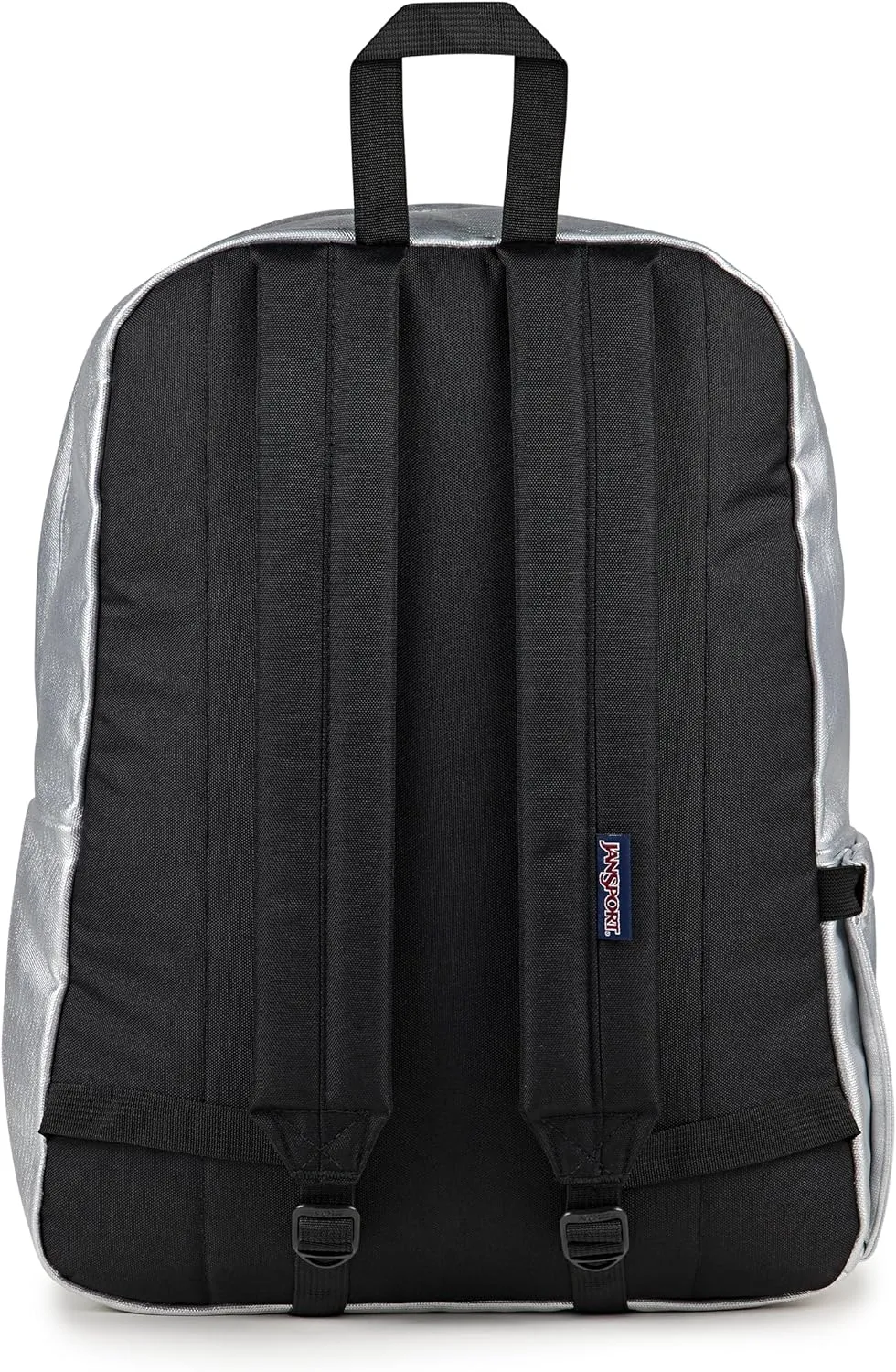 JanSport Superbreak Plus FX Backpack - Work, Travel, or Laptop Bag with Water Bottle Pocket - Surreal Shine​