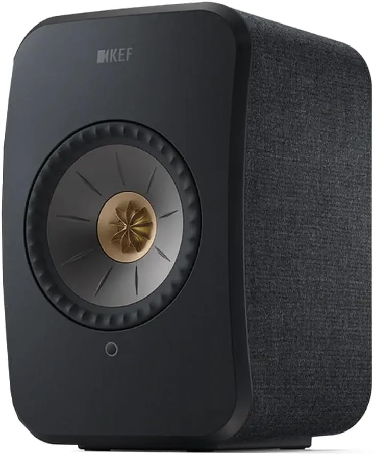 KEF LSX II Wireless HiFi Speaker System (Carbon Black)
