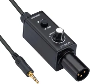 Kopul LT-PDI Laptop One-Channel Passive Direct Box (Caja Directa) – Converts Unbalanced to Balanced Audio, Ideal for Computer, Stereo DI Box, Clean Audio Signal for PA Systems