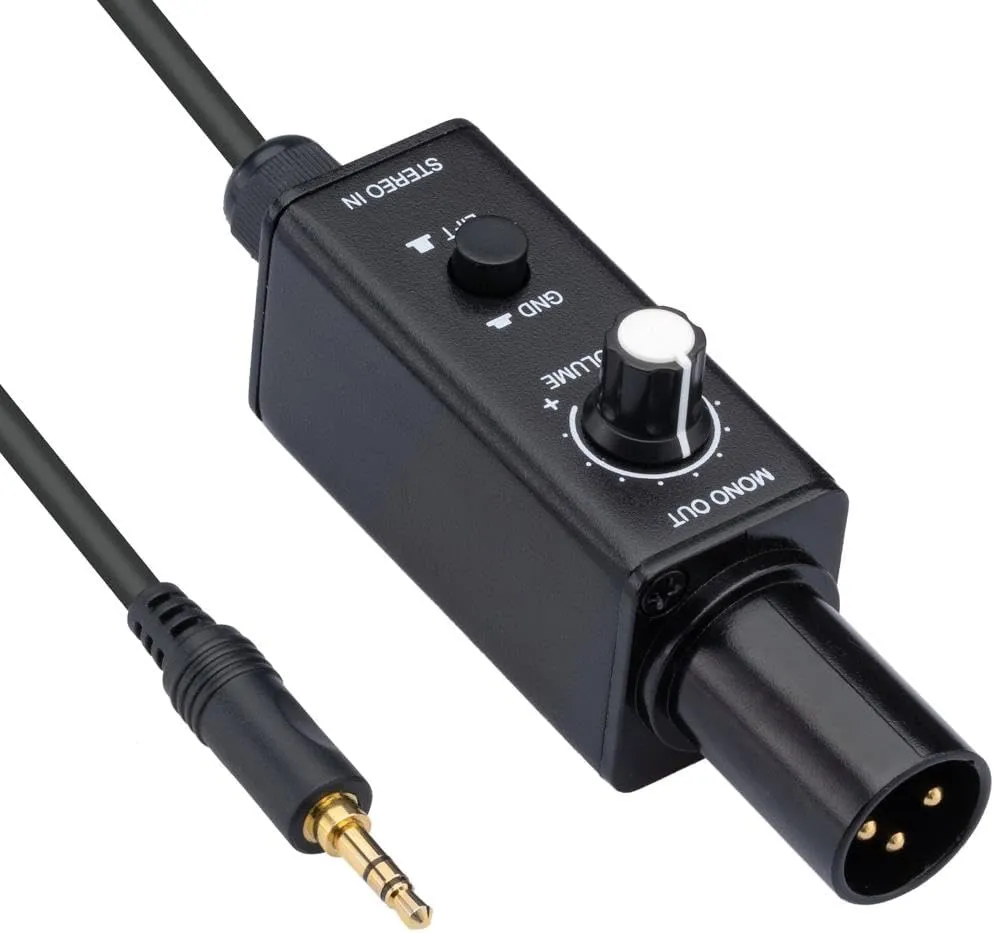 Kopul LT-PDI Laptop One-Channel Passive Direct Box (Caja Directa) – Converts Unbalanced to Balanced Audio, Ideal for Computer, Stereo DI Box, Clean Audio Signal for PA Systems