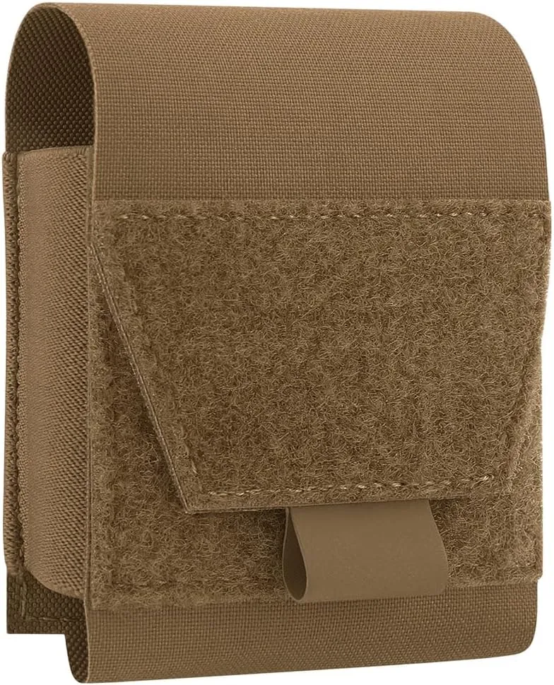 KRYDEX Handcuff Pouch with MOLLE and Belt Loop Handcuffs Holder for Duty Belt MOLLE Vest Law Enforcement Accessories