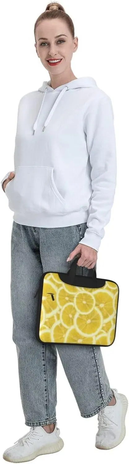 Laptop Crossbody Bag fit,Skull and Rose Laptop Briefcase, Suitable for Office School Travel