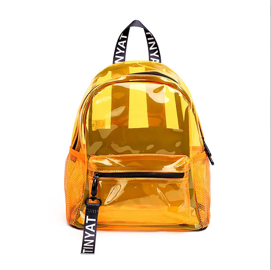 Large Transparent Waterproof Backpack