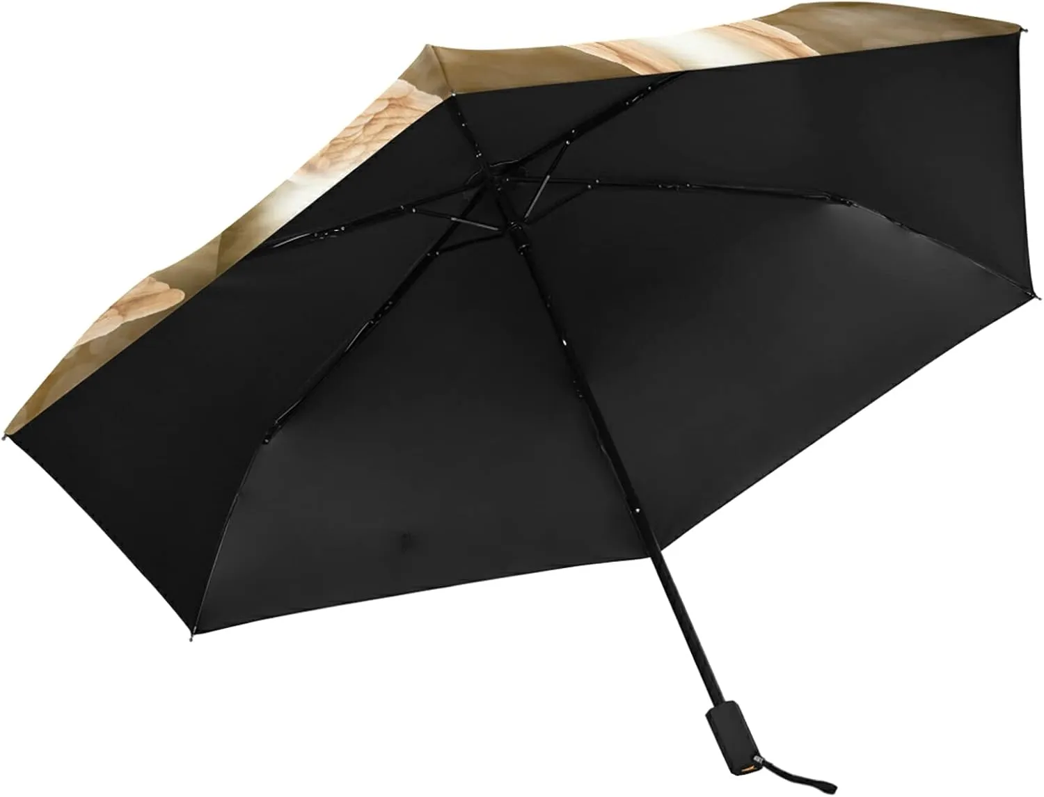 Lightweight Folding Umbrella, Portable Sun Travel Parasol, Compact Anti-UV Strong Rain Umbrella