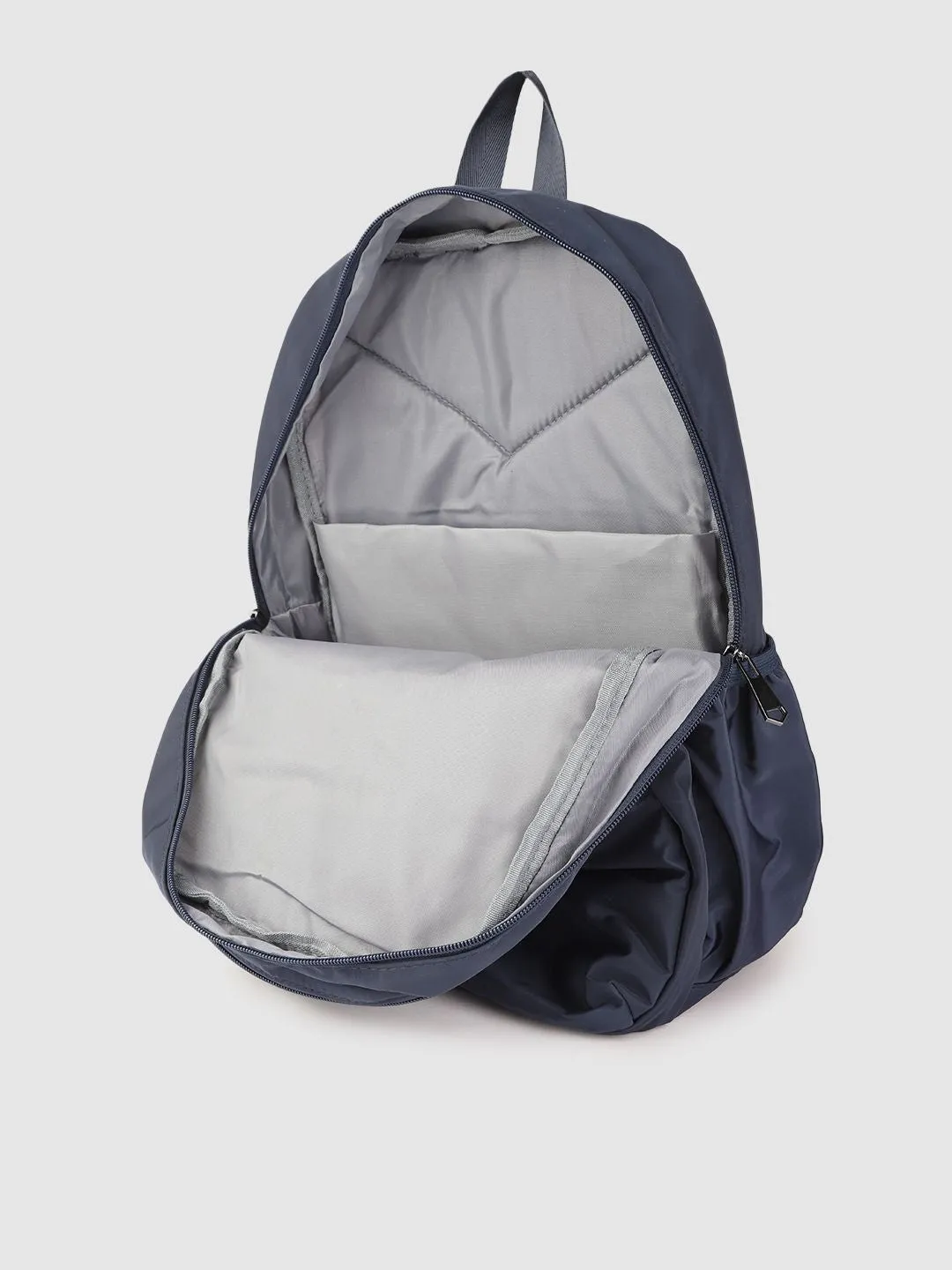 Lino Perros Women Navy Blue 14 Inch Laptop Backpack
