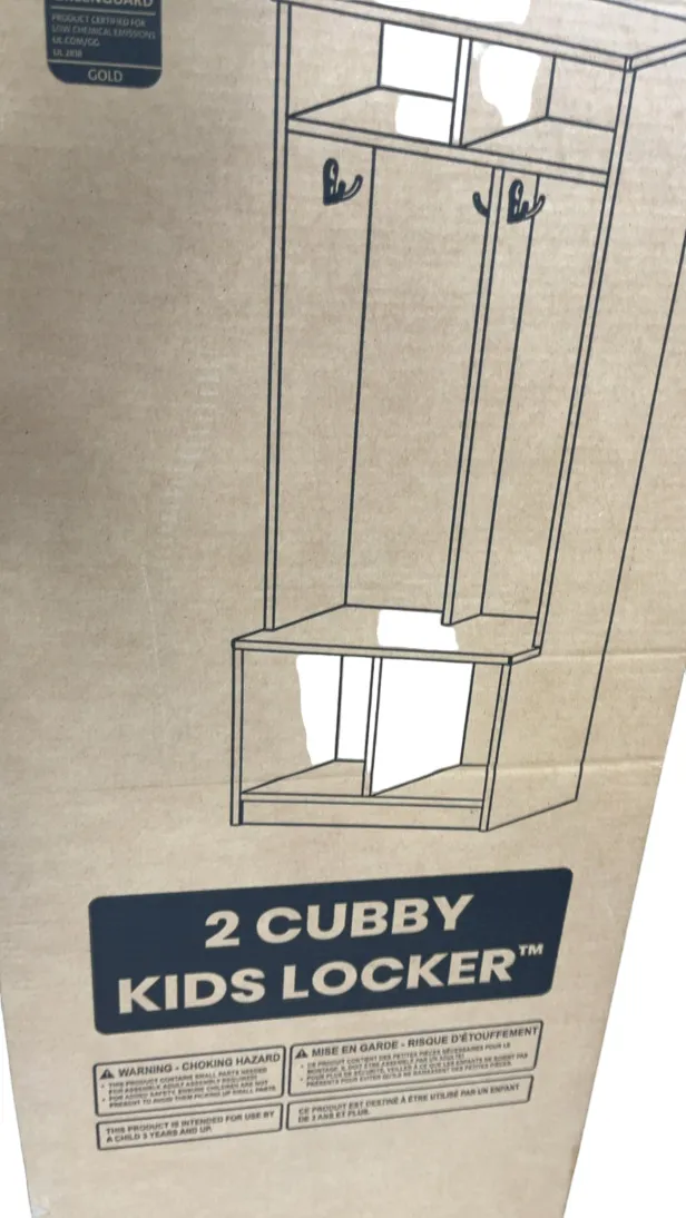 Little Partners Learn 'N Store Cubby, Espresso