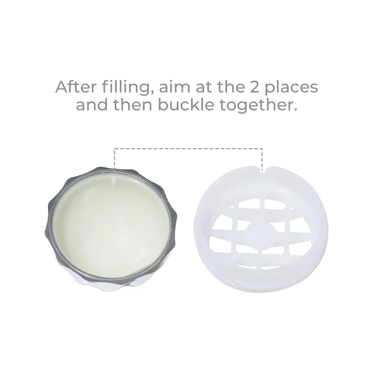 LONGWAY 0.24Oz (7ml) Empty Lip Balm Sphere Containers | Screw Cap Lipstick Tubes/Chapstick Tubes/Chapstick Holder for Lip Gloss & BPA FREE (Pack of 10） (Silver)