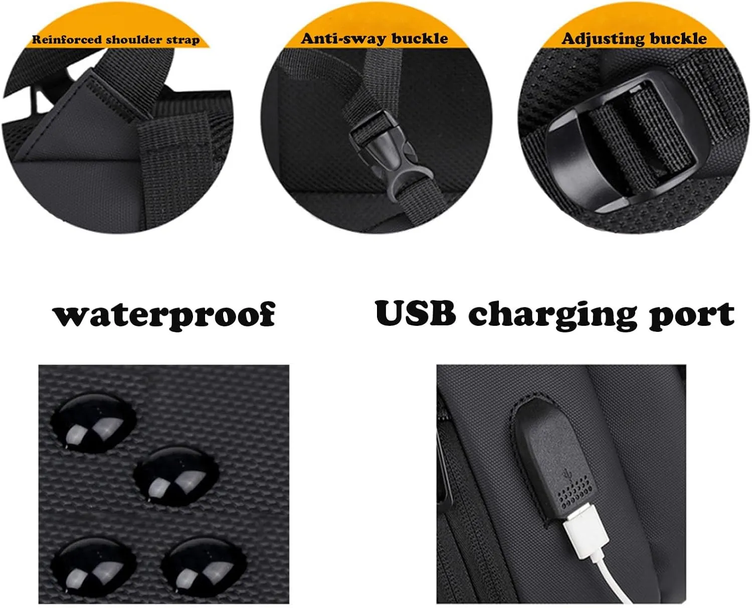 Men's And Women's Travel Backpacks Portable Backpacks Fashion Large Capacity Expandable Usb Rechargeable Travel Backpacks