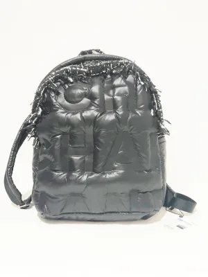 NEW Puffer Tweed Backpack W/Tags