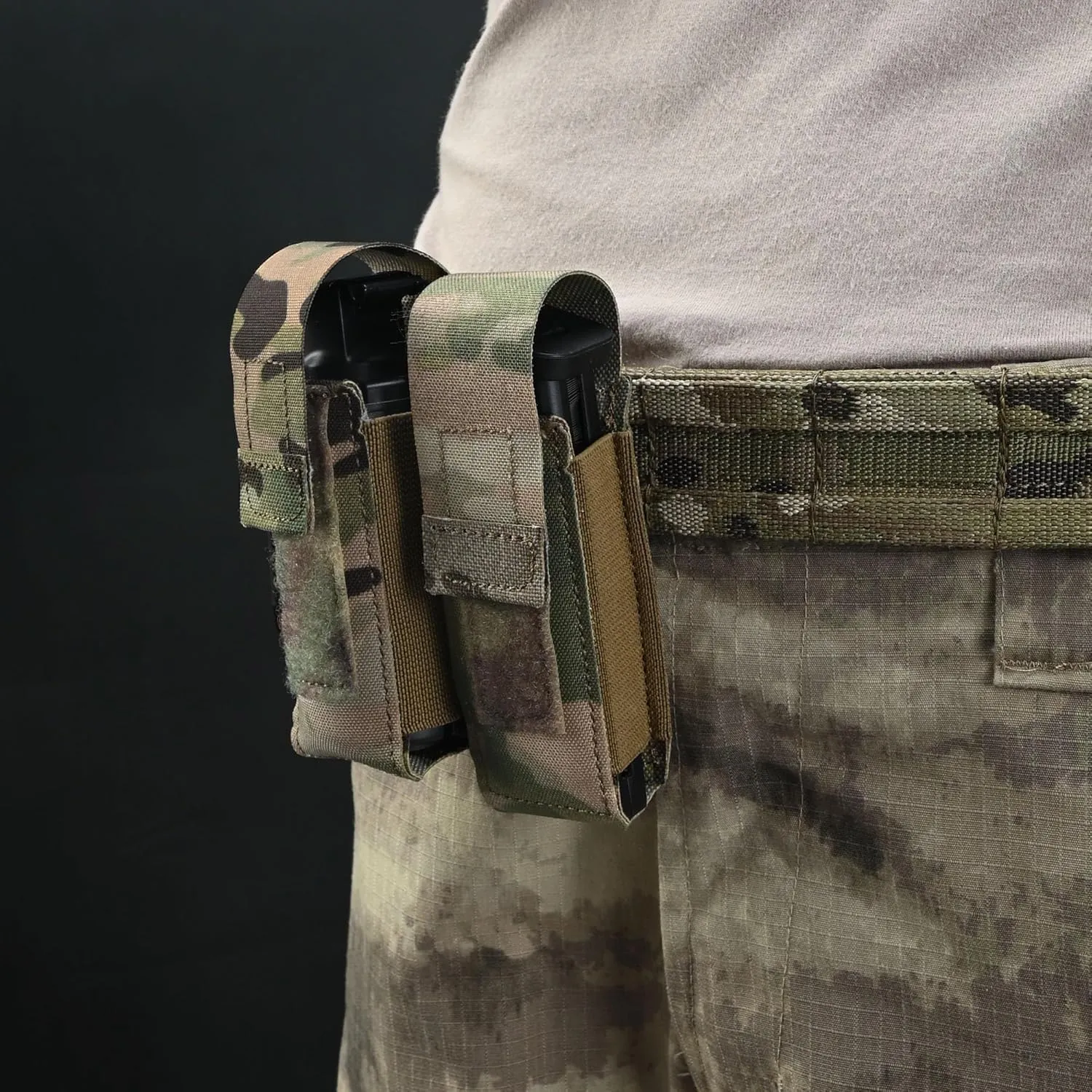OC Spray Pouch MOLLE,Tactifans MK3 OC Spray Holder for Duty Belt Vest Backpack,Tactical Pepper Spray Holder Battle Belt Accessories