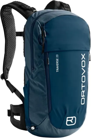 Ortovox Traverse 20L Alpine Climbing Backpack for Men & Women - Sea Surface - 20 Liter