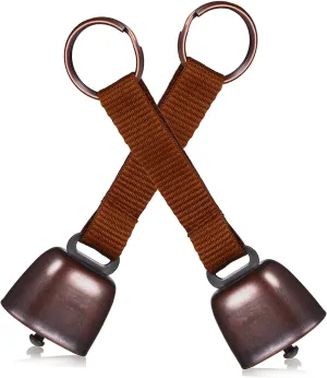 Outdoor Bear Bell Sturdy Craftsmanship Bear Warning Bell for Hiking Climbing Safety