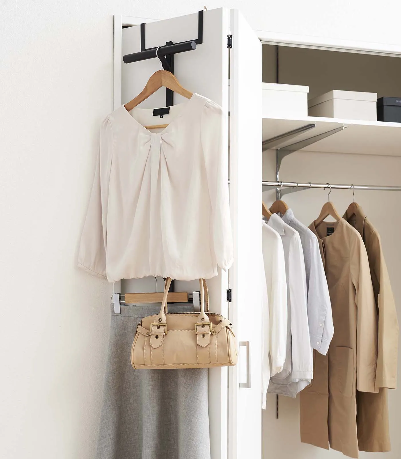 Over-the-Door Backpack Hanger - Steel from Yamazaki Home