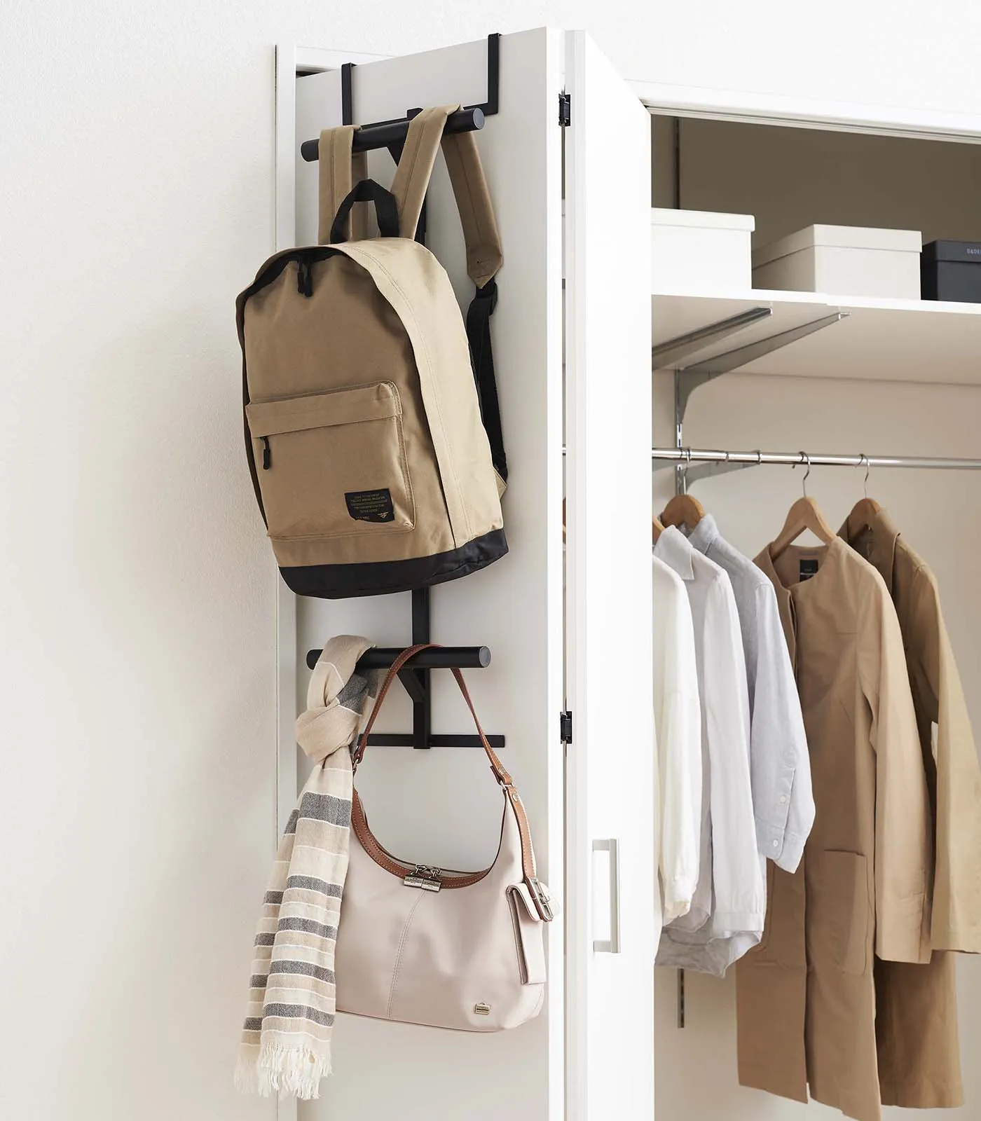 Over-the-Door Backpack Hanger - Steel from Yamazaki Home
