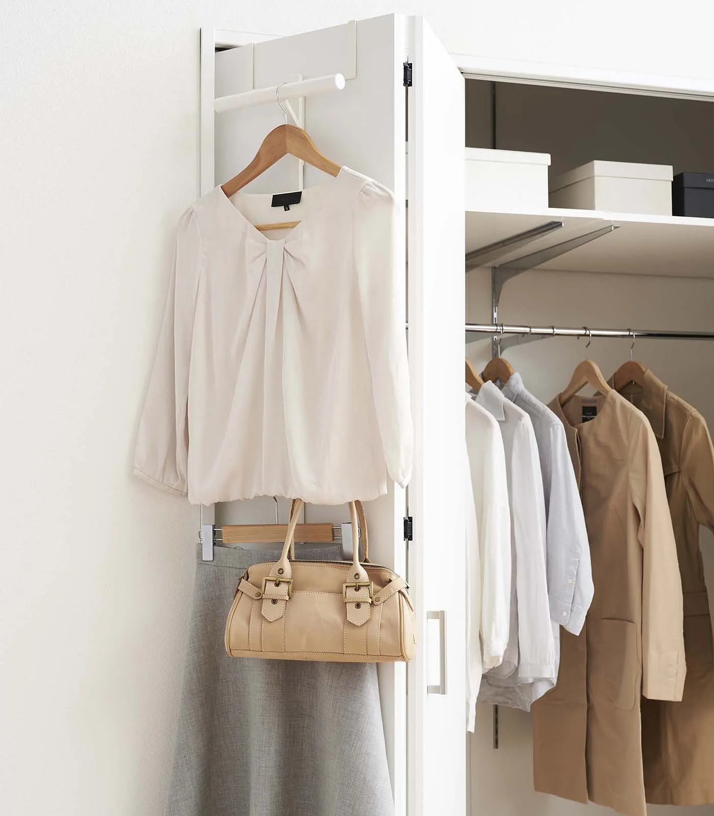 Over-the-Door Backpack Hanger - Steel from Yamazaki Home